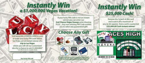 instant win promo sweepstakes marketing